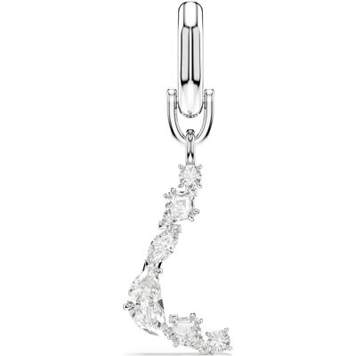 Swarovski Symbolica Charm, L, Weiß, Rhodiniert Unisex OS Swarovski Symbolica Charm, L, Weiß, Rhodiniert Unisex OS