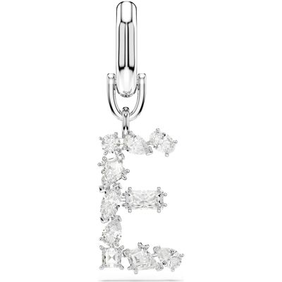 Swarovski Symbolica Charm, E, Weiß, Rhodiniert Unisex OS Swarovski Symbolica Charm, E, Weiß, Rhodiniert Unisex OS