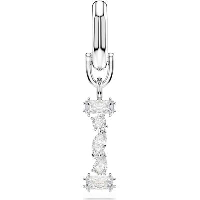 Swarovski Symbolica Charm, I, Weiß, Rhodiniert Unisex OS Swarovski Symbolica Charm, I, Weiß, Rhodiniert Unisex OS