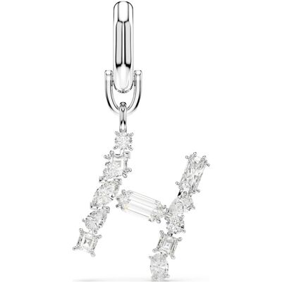 Swarovski Symbolica Charm, H, Weiß, Rhodiniert Unisex OS Swarovski Symbolica Charm, H, Weiß, Rhodiniert Unisex OS