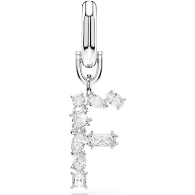 Swarovski Symbolica Charm, F, Weiß, Rhodiniert Unisex OS Swarovski Symbolica Charm, F, Weiß, Rhodiniert Unisex OS