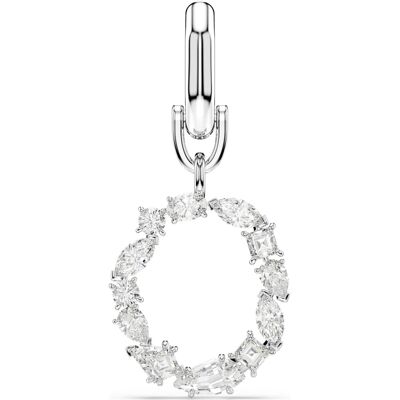 Swarovski Symbolica Charm, O, Weiß, Rhodiniert Unisex OS Swarovski Symbolica Charm, O, Weiß, Rhodiniert Unisex OS