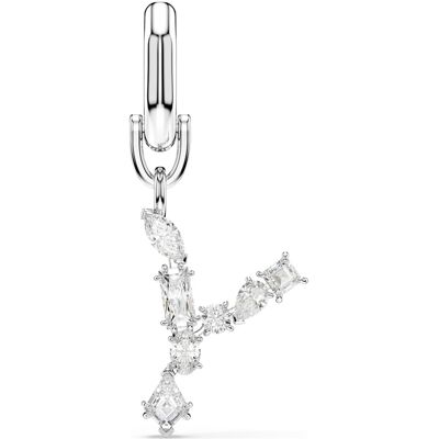 Swarovski Symbolica Charm, Y, Weiß, Rhodiniert Unisex OS Swarovski Symbolica Charm, Y, Weiß, Rhodiniert Unisex OS