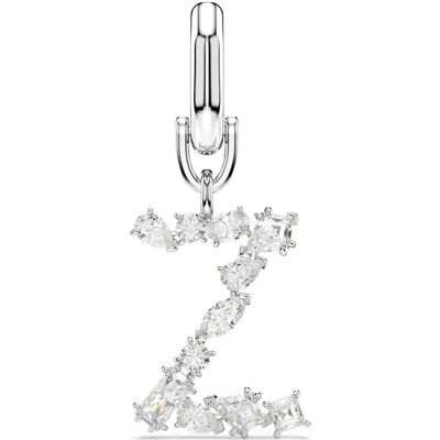 Swarovski Symbolica Charm, Z, Weiß, Rhodiniert Unisex OS Swarovski Symbolica Charm, Z, Weiß, Rhodiniert Unisex OS