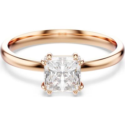 Swarovski Attract Ring, Kissenschliff, Weiß, 18K Roségoldbeschichtet Unisex 55 Swarovski Attract Ring, Kissenschliff, Weiß, 18K Roségoldbeschichtet Unisex 55