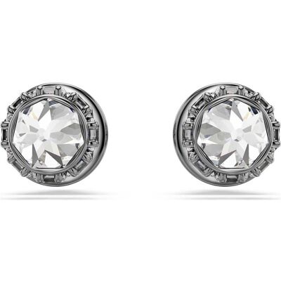 Swarovski Sublima Ohrstecker, Spike, Weiß, Rutheniert Unisex OS Swarovski Sublima Ohrstecker, Spike, Weiß, Rutheniert Unisex OS