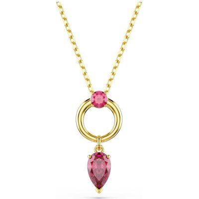Swarovski Mesmera Anhänger, Verschiedene Schliffe, Rot, 18K Goldbeschichtet Unisex OS Swarovski Mesmera Anhänger, Verschiedene Schliffe, Rot, 18K Goldbeschichtet Unisex OS