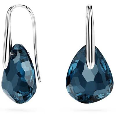 Swarovski Galet Drop-Ohrhänger, Dunkelblau, Rhodiniert Unisex OS Swarovski Galet Drop-Ohrhänger, Dunkelblau, Rhodiniert Unisex OS