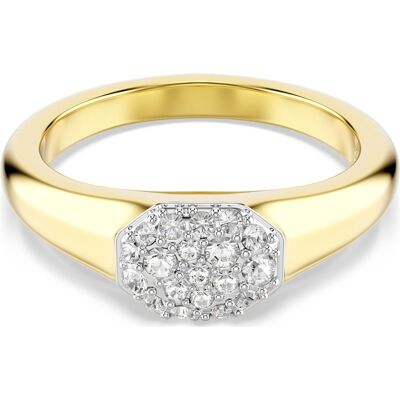 Swarovski Dextera Ring, Verschiedene Schliffe, Weiß, 18K Goldbeschichtet Unisex 60 Swarovski Dextera Ring, Verschiedene Schliffe, Weiß, 18K Goldbeschichtet Unisex 60