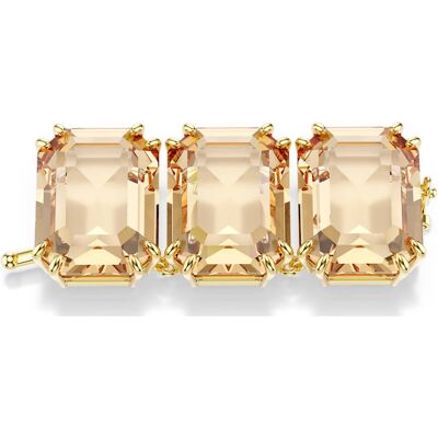 Swarovski Millenia Verlängerungsstück, Oktagon-Schliff, Karamell, 18K Goldbeschichtet Unisex OS Swarovski Millenia Verlängerungsstück, Oktagon-Schliff, Karamell, 18K Goldbeschichtet Unisex OS