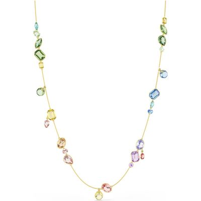 Swarovski Gema lange Halskette, Verschiedene Schliffe, Mehrfarbig, 18K Goldbeschichtet Unisex OS Swarovski Gema lange Halskette, Verschiedene Schliffe, Mehrfarbig, 18K Goldbeschichtet Unisex OS