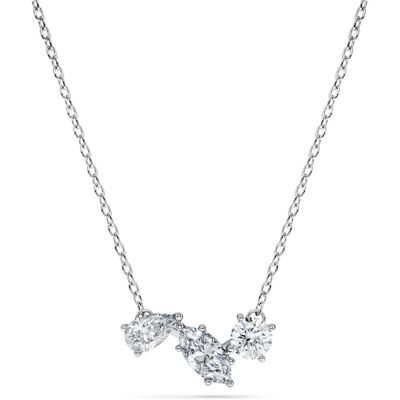 Swarovski Galaxy Anhänger, Im Labor gezüchtete Diamanten 0,82 ct tw, Verschiedene Formen, Sterlingsilber Unisex OS Swarovski Galaxy Anhänger, Im Labor gezüchtete Diamanten 0,82 ct tw, Verschiedene Formen, Sterlingsilber Unisex OS