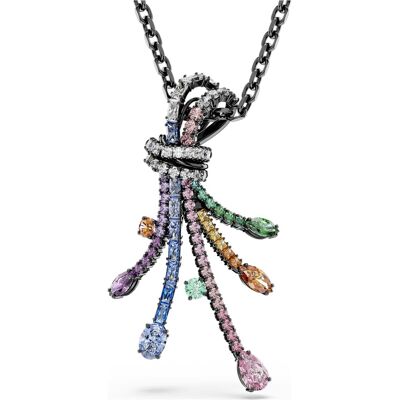 Swarovski Matrix Anhänger und Brosche, Verschiedene Schliffe, Strauß, Mehrfarbig, Rutheniert Unisex OS Swarovski Matrix Anhänger und Brosche, Verschiedene Schliffe, Strauß, Mehrfarbig, Rutheniert Unisex OS