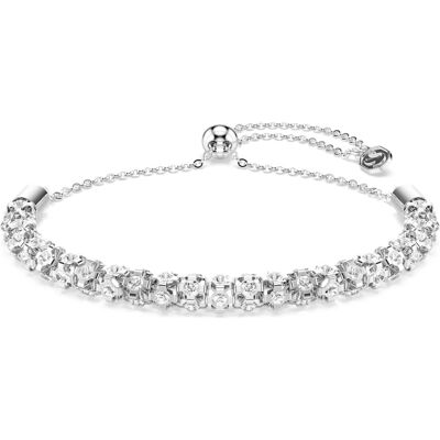 Swarovski Dextera Armband, Rundschliff, Weiß, Edelstahl Unisex OS Swarovski Dextera Armband, Rundschliff, Weiß, Edelstahl Unisex OS