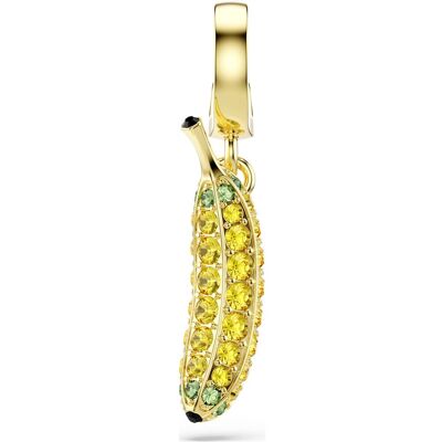 Swarovski Minions Banana Charm, Pavé, Gelb, 18K Goldbeschichtet Unisex OS Swarovski Minions Banana Charm, Pavé, Gelb, 18K Goldbeschichtet Unisex OS