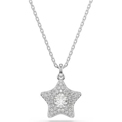 Swarovski Sublima Anhänger, Rundschliff, Stern, Weiß, Rhodiniert Unisex OS Swarovski Sublima Anhänger, Rundschliff, Stern, Weiß, Rhodiniert Unisex OS