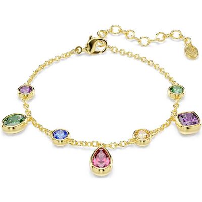 Swarovski Imber Armband, Verschiedene Schliffe, Mehrfarbig, 18K goldbeschichtet Unisex OS Swarovski Imber Armband, Verschiedene Schliffe, Mehrfarbig, 18K goldbeschichtet Unisex OS