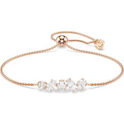 Swarovski Mesmera Armband, Verschiedene Schliffe, Weiß, 18K roségoldbeschichtet Unisex OS Swarovski Mesmera Armband, Verschiedene Schliffe, Weiß, 18K roségoldbeschichtet Unisex OS