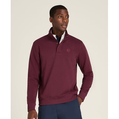 Wilson Tennis Club Quarter-Zip Mock Sweatshirt Wilson Tennis Club Quarter-Zip Mock Sweatshirt