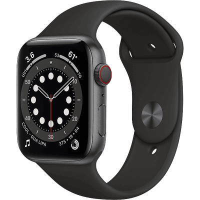 Apple Watch Series 6 GPS + Cellular, Aluminiumgehäuse, 40 mm Apple Watch Series 6 GPS + Cellular, Aluminiumgehäuse, 40 mm