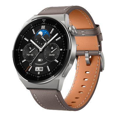 Huawei WATCH GT 3 Pro - Titan Schwarz Weiches Silikon Huawei WATCH GT 3 Pro - Titan Schwarz Weiches Silikon