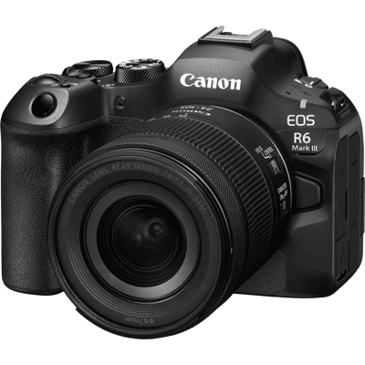 Canon EOS R6 Mark III Kit - Vollformat Kamera inkl. RF 24-105mm F4-7.1 IS STM Objektiv Canon EOS R6 Mark III Kit - Vollformat Kamera inkl. RF 24-105mm F4-7.1 IS STM Objektiv