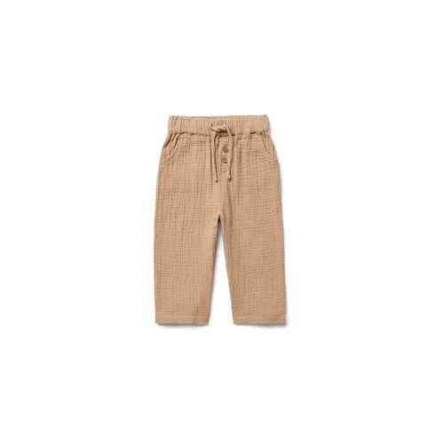 Tchibo - Kinder-Musselin-Hose - Baby - Gr. 62/68 - beige