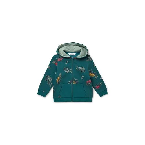 Tchibo - Kinder-Sweatjacke - Jungen - Gr. 110/116 - dunkelgrün