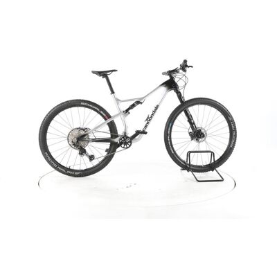 Cannondale Scalpel 3 Fahrrad Fully silver black L Cannondale Scalpel 3 Fahrrad Fully silver black L