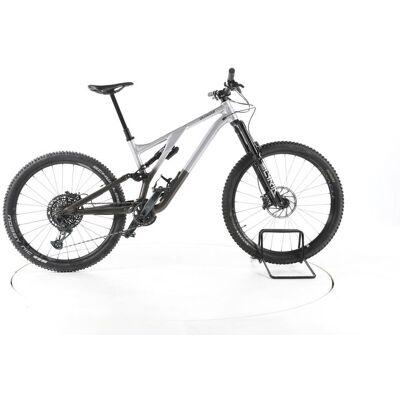 Specialized Stumpjumper EVO Elite Fahrrad Fully gloss silver dust black tint S5 Specialized Stumpjumper EVO Elite Fahrrad Fully gloss silver dust black tint S5