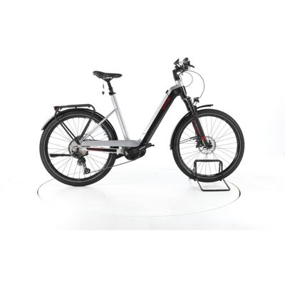 Kettler Quadriga Town & Country Pro Trekking E-Bike Tiefeinsteiger silver 56 cm Kettler Quadriga Town & Country Pro Trekking E-Bike Tiefeinsteiger silver 56 cm