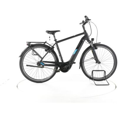 Pegasus Solero Evo 7R Plus City E-Bike black blue 55 cm Pegasus Solero Evo 7R Plus City E-Bike black blue 55 cm
