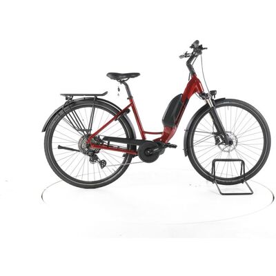 Stevens E-Bormio Luxe Trekking E-Bike Tiefeinsteiger metallic red 46cm Stevens E-Bormio Luxe Trekking E-Bike Tiefeinsteiger metallic red 46cm