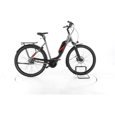 Corratec E-Power Urban AP5 8SC City E-Bike Tiefeinsteiger silver red 56 cm Corratec E-Power Urban AP5 8SC City E-Bike Tiefeinsteiger silver red 56 cm