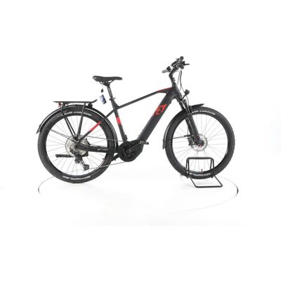 R Raymon CrossRay E 7.0 Trekking E-Bike black red dark grey matt L / 52 cm R Raymon CrossRay E 7.0 Trekking E-Bike black red dark grey matt L / 52 cm
