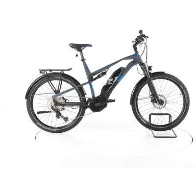 R Raymon CrossRay E FS 6.0 Trekking E-Bike darkgrey black spaceblue matt XL R Raymon CrossRay E FS 6.0 Trekking E-Bike darkgrey black spaceblue matt XL
