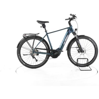 KTM Macina Gran 720 Trekking E-Bike 2024 green purple flip matt silver black L KTM Macina Gran 720 Trekking E-Bike 2024 green purple flip matt silver black L