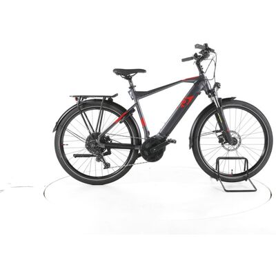 R Raymon TourRay E 6.0 Trekking E-Bike anthracite metallic red black matt L R Raymon TourRay E 6.0 Trekking E-Bike anthracite metallic red black matt L