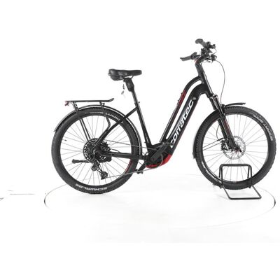 Corratec Life CX6 Trekking E-Bike Tiefeinsteiger black red 47 cm Corratec Life CX6 Trekking E-Bike Tiefeinsteiger black red 47 cm