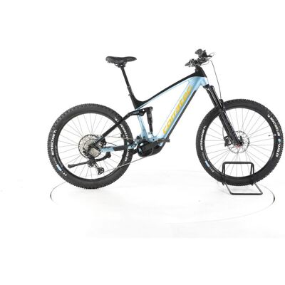 Corratec E-Power RS 160 E-Bike Fully Carbon blue yellow black 47 cm Corratec E-Power RS 160 E-Bike Fully Carbon blue yellow black 47 cm