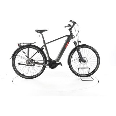 Victoria Manoc 3 City E-Bike maschinegrey red white M Victoria Manoc 3 City E-Bike maschinegrey red white M