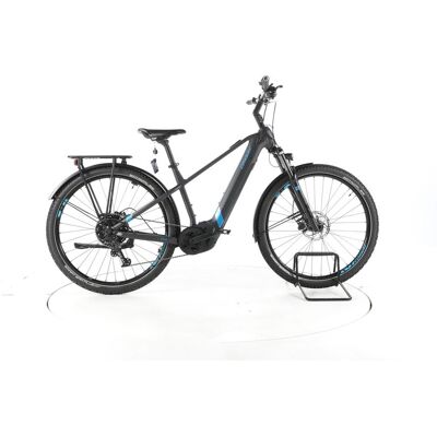 Conway Cairon C 2.0 Trekking E-Bike black metallic matt turquoise metallic 45 cm Conway Cairon C 2.0 Trekking E-Bike black metallic matt turquoise metallic 45 cm