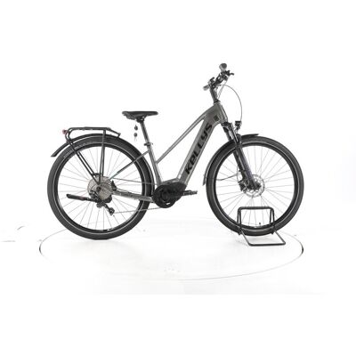 Kellys E-Cristy 70 Trekking E-Bike grey brown S Kellys E-Cristy 70 Trekking E-Bike grey brown S