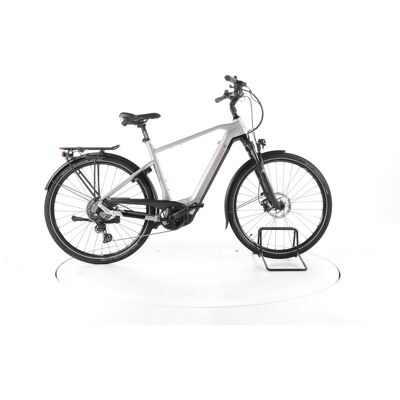 Victoria e-Manufaktur 12.8 Trekking E-Bike silver red 54 cm Victoria e-Manufaktur 12.8 Trekking E-Bike silver red 54 cm