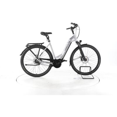 Hercules Pasero Comp I-F5 City E-Bike Tiefeinsteiger silver black 55 cm Hercules Pasero Comp I-F5 City E-Bike Tiefeinsteiger silver black 55 cm
