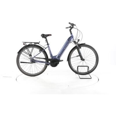 Zündapp Z909 City E-Bike Tiefeinsteiger metallic blue grey 45 cm Zündapp Z909 City E-Bike Tiefeinsteiger metallic blue grey 45 cm