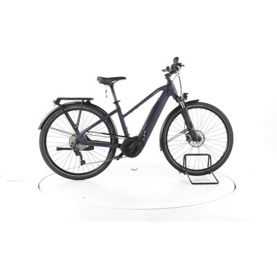Carver Route E.420 Trekking E-Bike black blue dark anthracite turquoise matt 45 cm Carver Route E.420 Trekking E-Bike black blue dark anthracite turquoise matt 45 cm