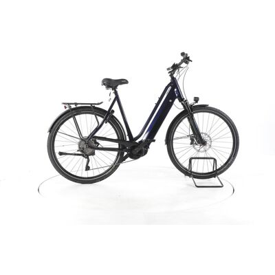 FALTER E 9.8 KS Plus Trekking E-Bike Tiefeinsteiger dark blue black glossy 60 cm FALTER E 9.8 KS Plus Trekking E-Bike Tiefeinsteiger dark blue black glossy 60 cm