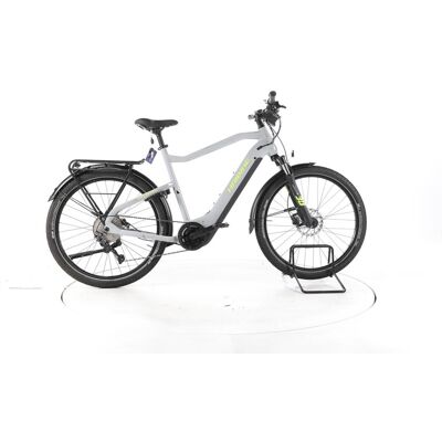 Haibike Trekking 6 Trekking E-Bike gloss grey neon L Haibike Trekking 6 Trekking E-Bike gloss grey neon L