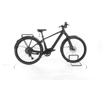 Bergamont Helix 20 Trekking E-Bike 2025 black matt glitter lines M Bergamont Helix 20 Trekking E-Bike 2025 black matt glitter lines M